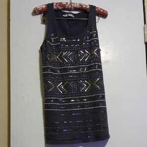 Maurices Sequin Tank Top woman's L